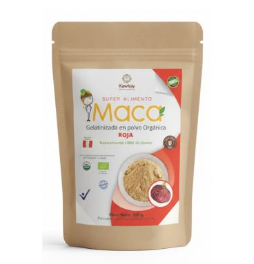 Maca orgánica roja en polvo