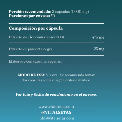 Melena de León en Cápsulas - Imagen 3