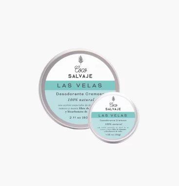 Desodorante natural, olor herbal - Las Velas